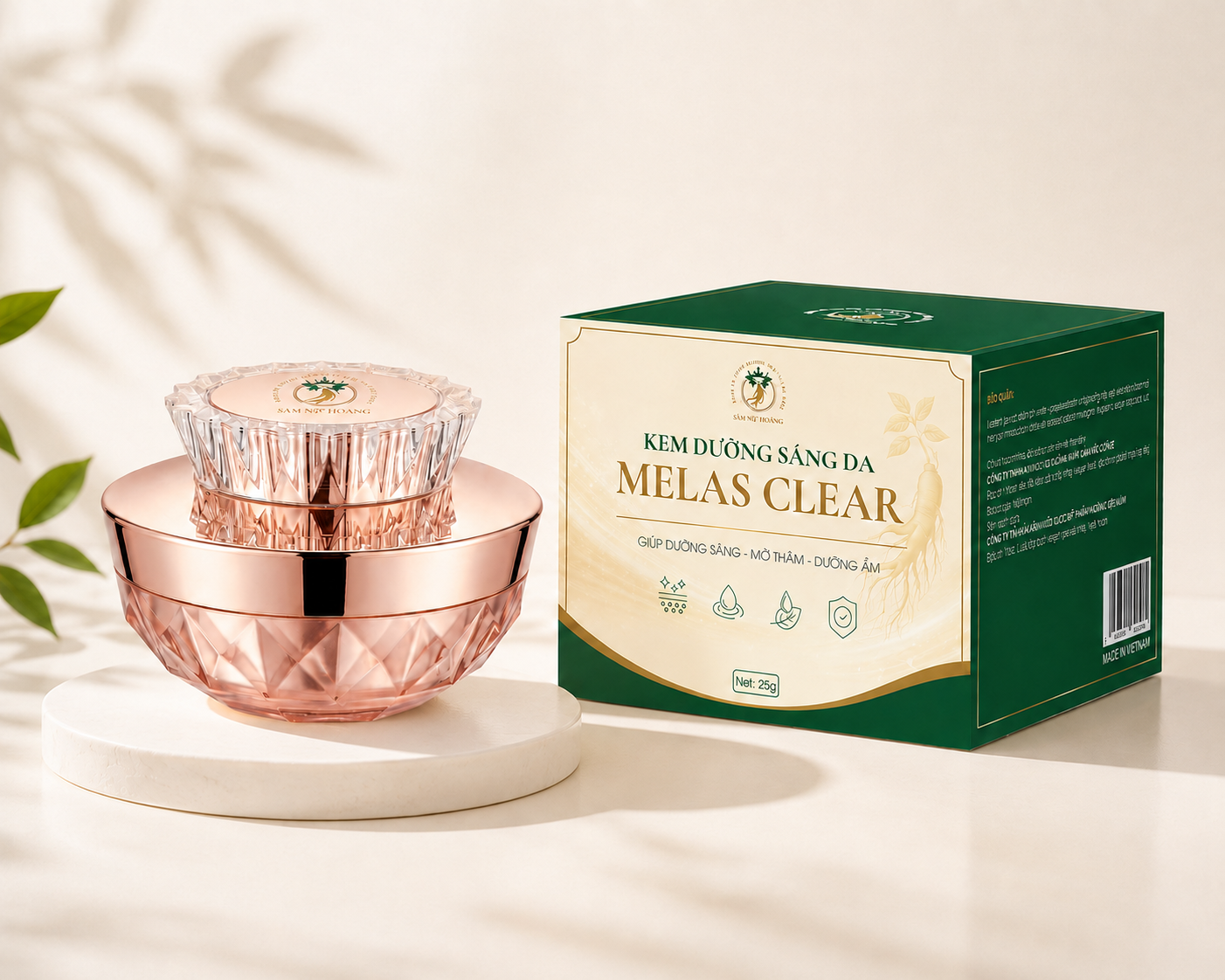 Kem dưỡng Melas Clear